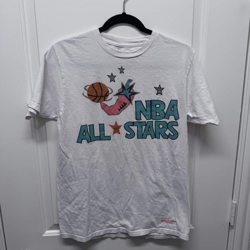 Mitchell And Ness Shirt Size M 1996‎ NBA All Star Game San Antonio Logo Graphic